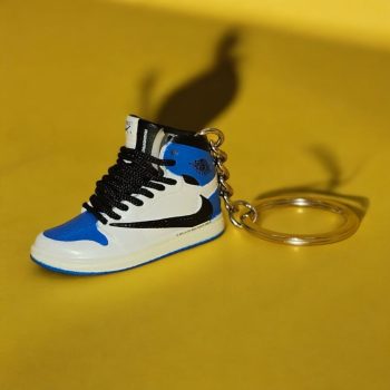   AIR JORDAN 1 HIGH OG SP FRAGMENT x TRAVIS SCOTT (FEKETE FŰZŐ) KULCSTARTÓ