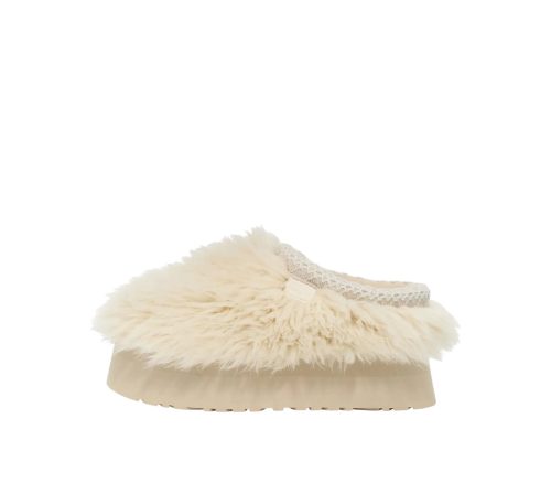 UGG Fluff Momma Sugar Tasman Slipper White 