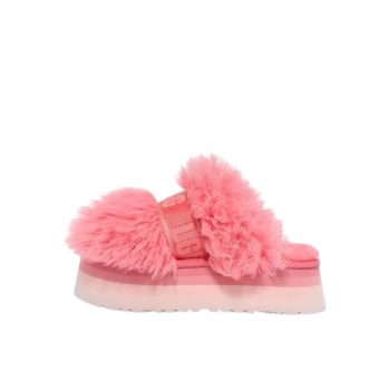 UGG FLUFF MOMMA SUGAR SLIDE "PINK"