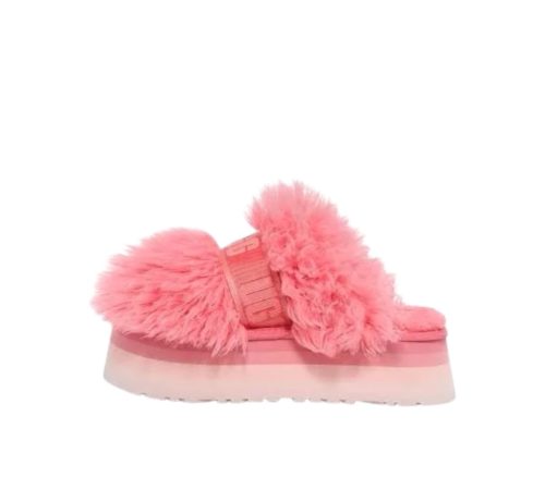 UGG FLUFF MOMMA SUGAR SLIDE "PINK"