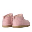 UGG KIDS CLASSIC ULTRA MINI DAZZLE IN RIBBON CANDY PINK