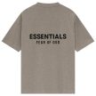 FEAR OF GOD ESSENTIALS T-SHIRT (SS25) CLASSIC FIT HOMESTEAD HEATHER