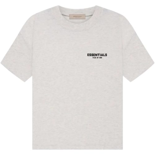 FEAR OF GOD ESSENTIALS T-SHIRT (SS22) LIGHT OATMEAL