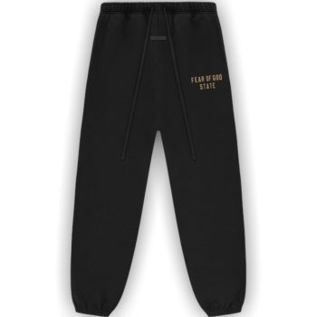   FEAR OF GOD ESSENTIALS FLEECE SWEATPANTS "BLACK GOLD"