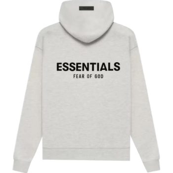 FEAR OF GOD ESSENTIALS HOODIE LIGHT OATMEAL (FW22)