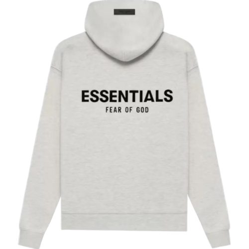FEAR OF GOD ESSENTIALS HOODIE LIGHT OATMEAL (FW22)