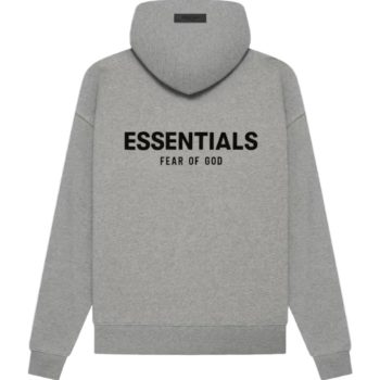 FEAR OF GOD ESSENTIALS HOODIE DARK OATMEAL (SS22)