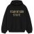 FEAR OF GOD ESSENTIALS FLEECE HOODIE "BLACK GOLD"