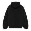FEAR OF GOD ESSENTIALS FLEECE HOODIE "BLACK GOLD"