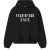 FEAR OF GOD ESSENTIALS 90'S FIT FLEECE HOODIE "JET BLACK"