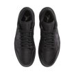 AIR JORDAN 1 LOW "TRIPLE BLACK" GS