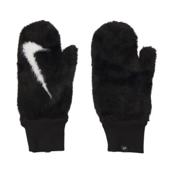 Nike Plush Knit LM Egyujjas Kesztyű Black