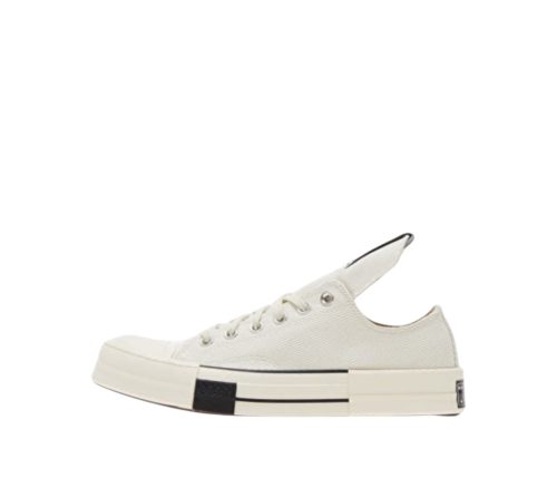 Converse X DRKSHDW Rick Owens DRKSTAR Chuck 70 Low Egret