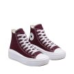 CONVERSE CHUCK TAYLOR ALL STAR MOVE PLATFORM HI "DARK BEETROOT"