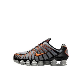   NIKE SHOX TL "LIGHT SMOKE GREY BLACK BRIGHT MANDARIN"