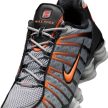NIKE SHOX TL "LIGHT SMOKE GREY BLACK BRIGHT MANDARIN"