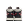 Air Jordan 1 Mid Black College Grey 