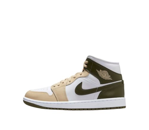 AIR JORDAN 1 MID WMNS "MILITARY DRAB"