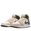 AIR JORDAN 1 MID WMNS "MILITARY DRAB"