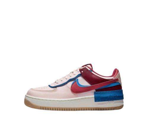 Nike Air Force 1 Low Shadow Light Soft Pink Team Red Blue