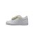 NIKE AIR FORCE 1 LOW 07 TRIPLE WHITE / BEIGE ROPE LACES