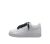 NIKE AIR FORCE 1 LOW 07 TRIPLE WHITE / BLACK ROPE LACES