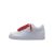  Nike Air Force 1 Low Triple White / Red Rope Laces