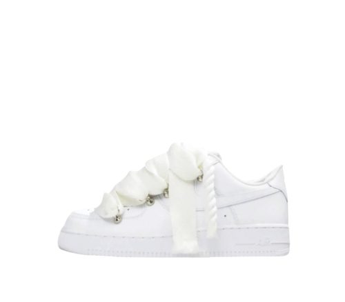 Nike Air Force 1 Low '07 White White Lanvin Rope Laces 