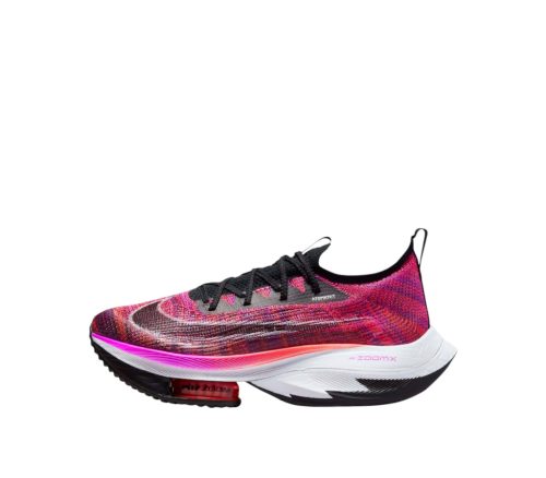 Nike Air Zoom Alphafly NEXT% Flyknit Hyper Violet Flash Crimson Black