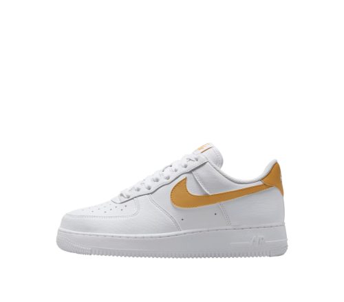 NIKE AIR FORCE 1 '07 NEXT NATURE "WHITE METALLIC GOLD"