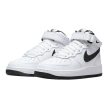 Nike Air Force 1 Mid LE White Black (GS)