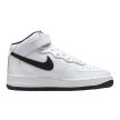 Nike Air Force 1 Mid LE White Black (GS)