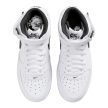Nike Air Force 1 Mid LE White Black (GS)