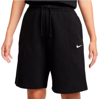   Nike Sportswear Essential Collection Fleece High-Rise Shorts Black