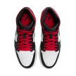 AIR JORDAN 1 MID "GYM RED & BLACK TOE"