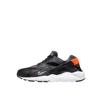 Nike Huarache Run 3D Swoosh Black Total Orange (GS) 