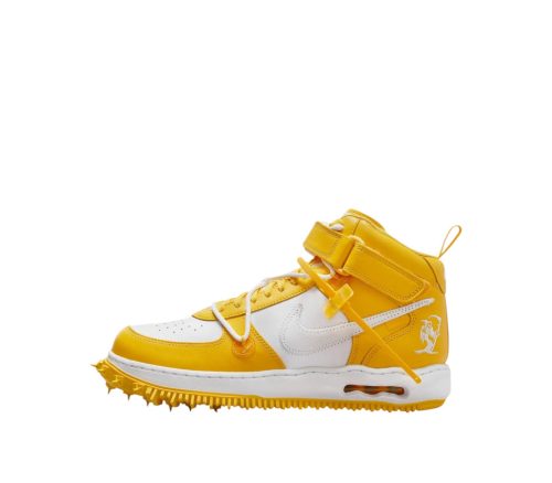 Off-White x Nike Air Force 1 Mid SP White Varsity Maize