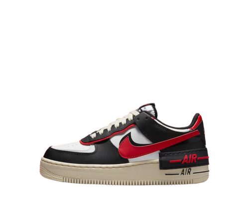 Nike Air Force 1 Shadow "Black/University Red"