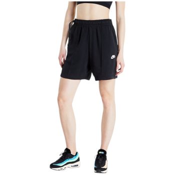 Nike Sportswear High-Rise Fleece Dance Shorts Black