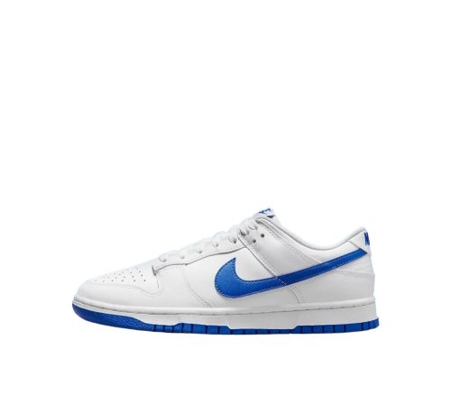 Nike Dunk Low Retro "White & Hyper Royal"