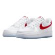 Nike Air Force 1 ’07 Satin White Varsity Red