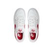 Nike Air Force 1 ’07 Satin White Varsity Red