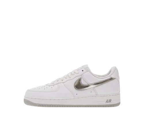 Nike Air Force 1 ’07 Color Of The Month White Metallic Silver