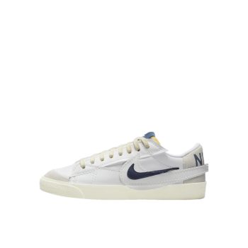 NIKE BLAZER LOW JUMBO "WHITE/NAVY"