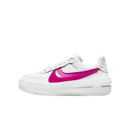 Nike Air Force 1 PLATFORM "White Fireberry"