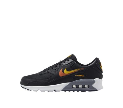 Nike Air Max 90 Spray Paint Swoosh Black
