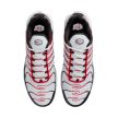 NIKE AIR MAX PLUS "PURE PLATINUM & UNIVERSITY RED"