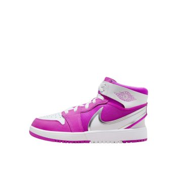 AIR JORDAN 1 MID RM EASYON  "WHITE FIRE PINK"