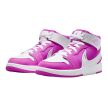 AIR JORDAN 1 MID RM EASYON  "WHITE FIRE PINK"