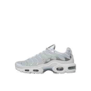 NIKE AIR MAX PLUS "WHITE METALLIC SILVER"